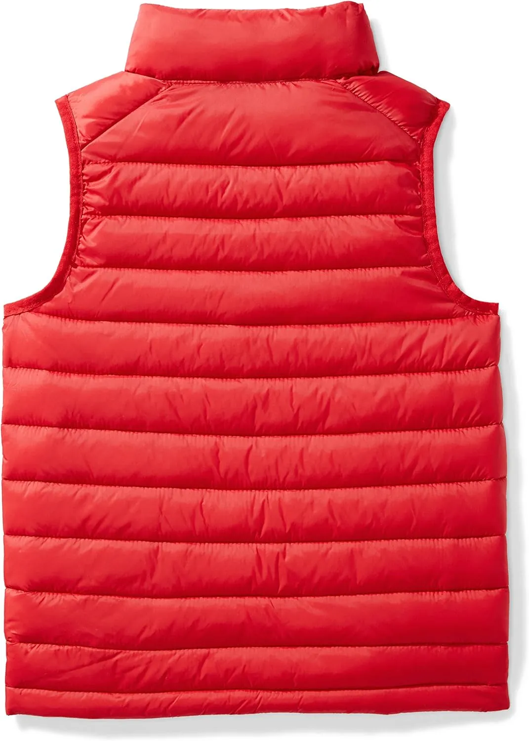 Amazon Essentials Boys and Toddlers' Lightweight Water-Resistant Packable Hooded Puffer Vest