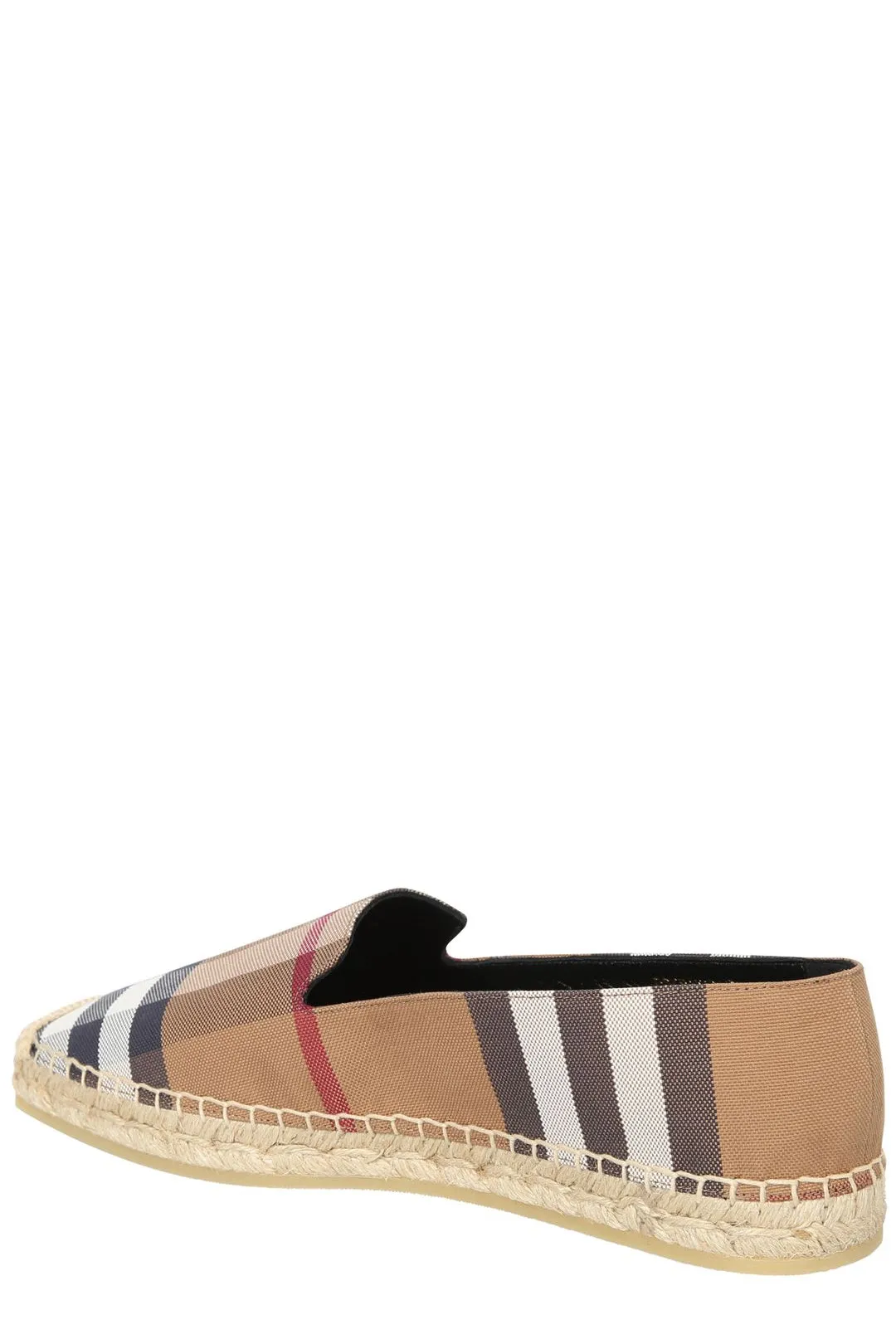Burberry Checked Slip-On Espadrilles