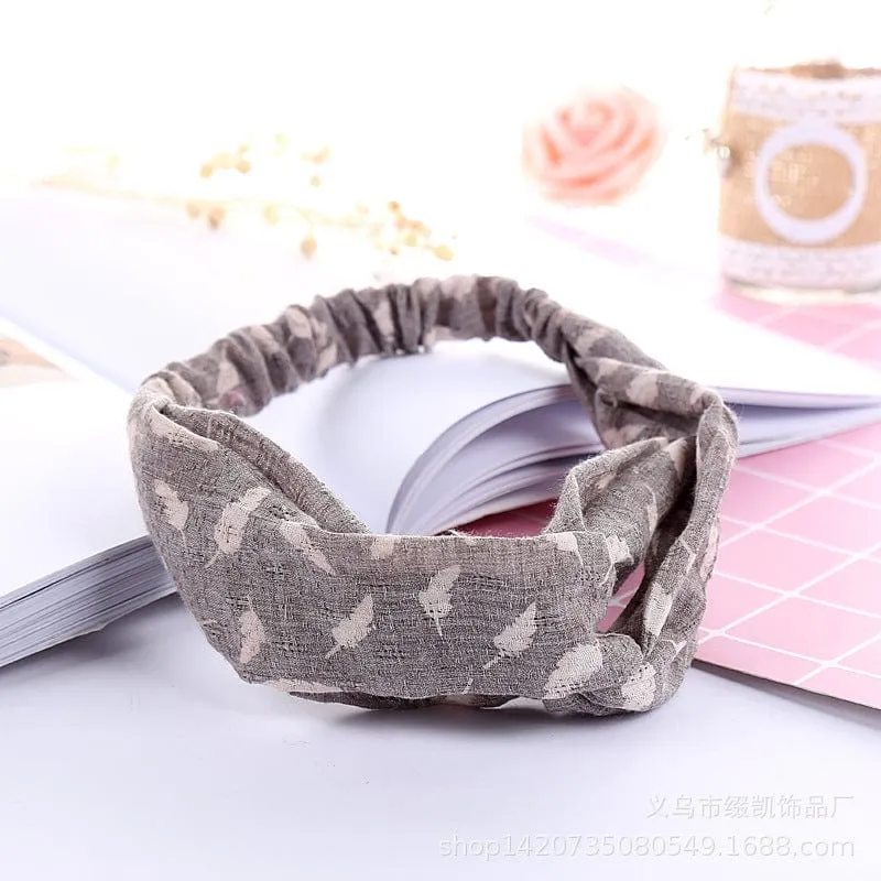 Cross Knotted Hairbands