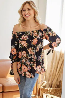 Floral Off Shoulder Top