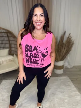 Hair Up Graphic Tank