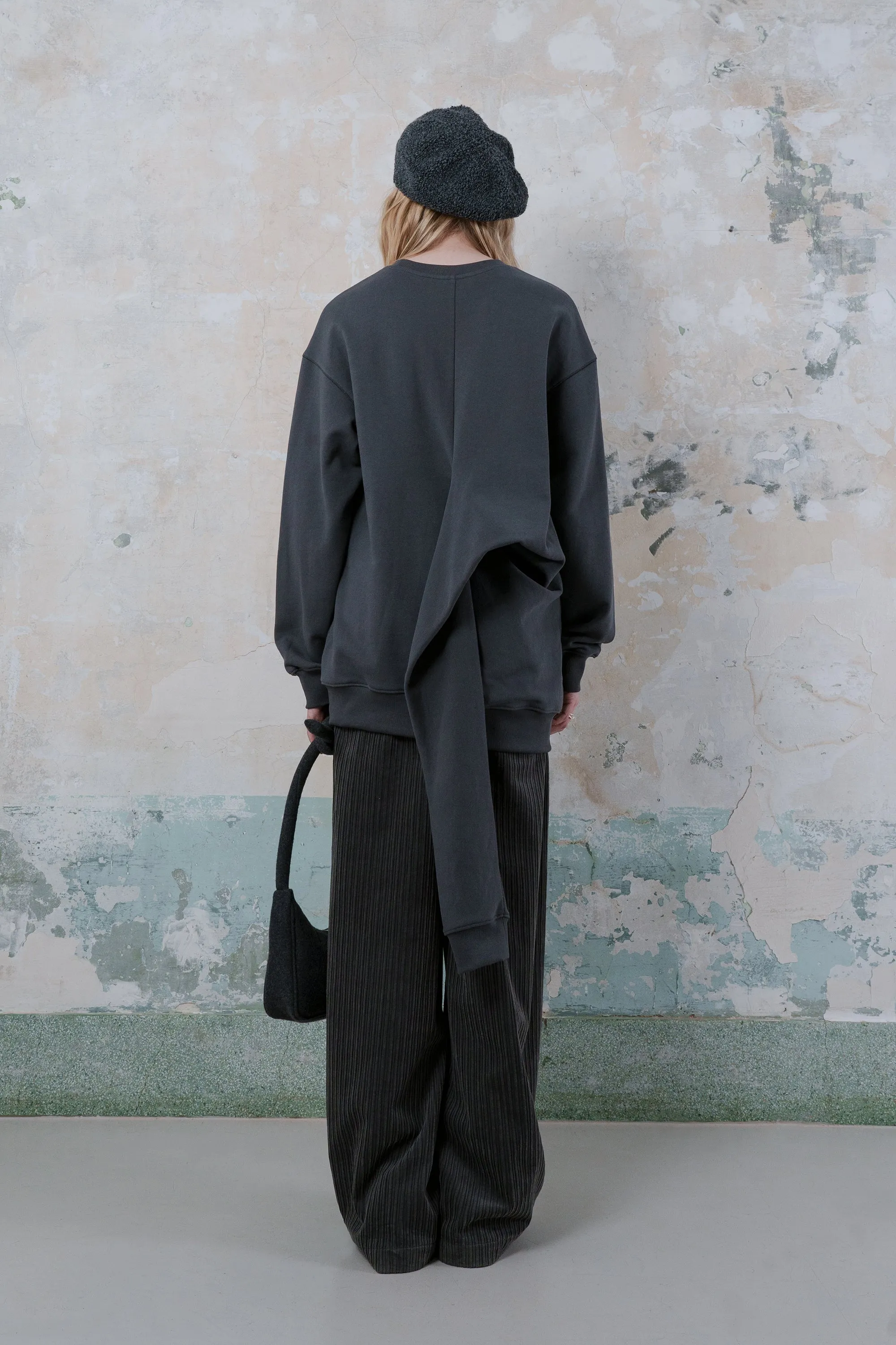 Knotted detail sweatshirt