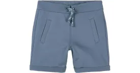 Minymo Boys Cotton Shorts in Steel Blue : Sizes 3 to 10