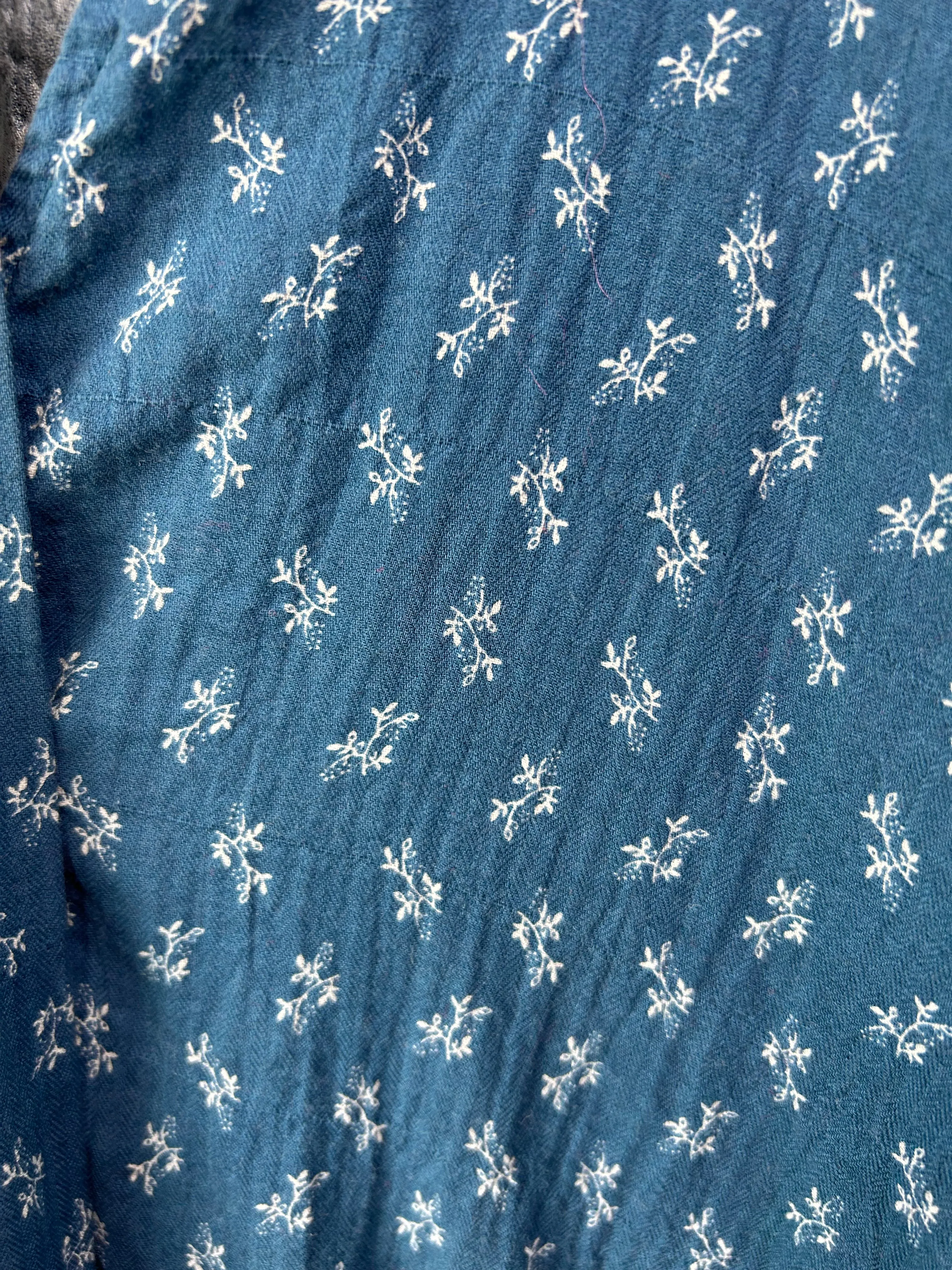 Pietsie Blue Calico Print Dress