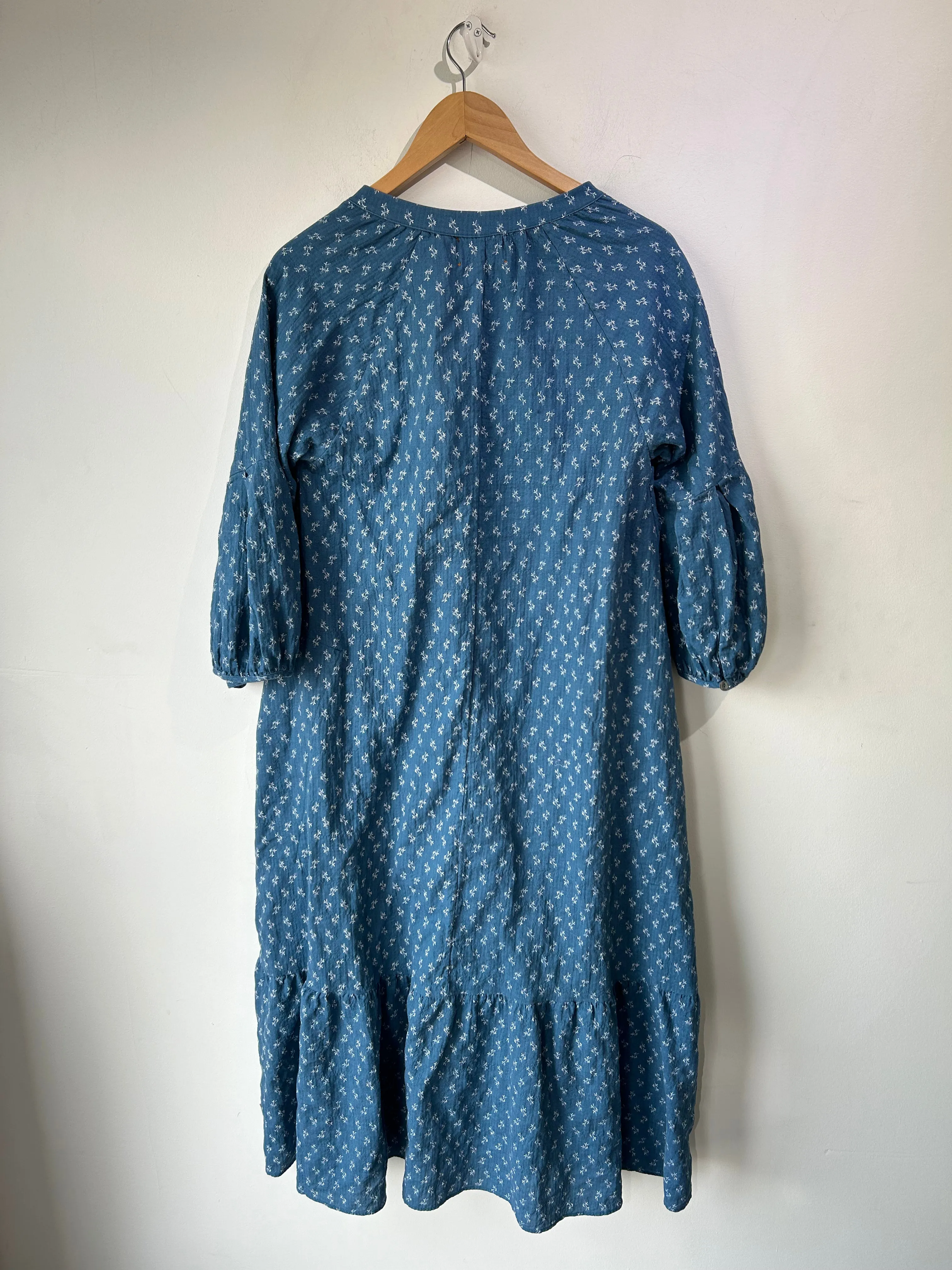 Pietsie Blue Calico Print Dress