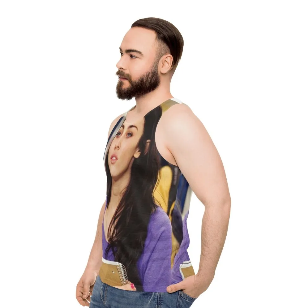 "Unisex 'So Tired' Movie-Inspired Graphic Tank Top"
