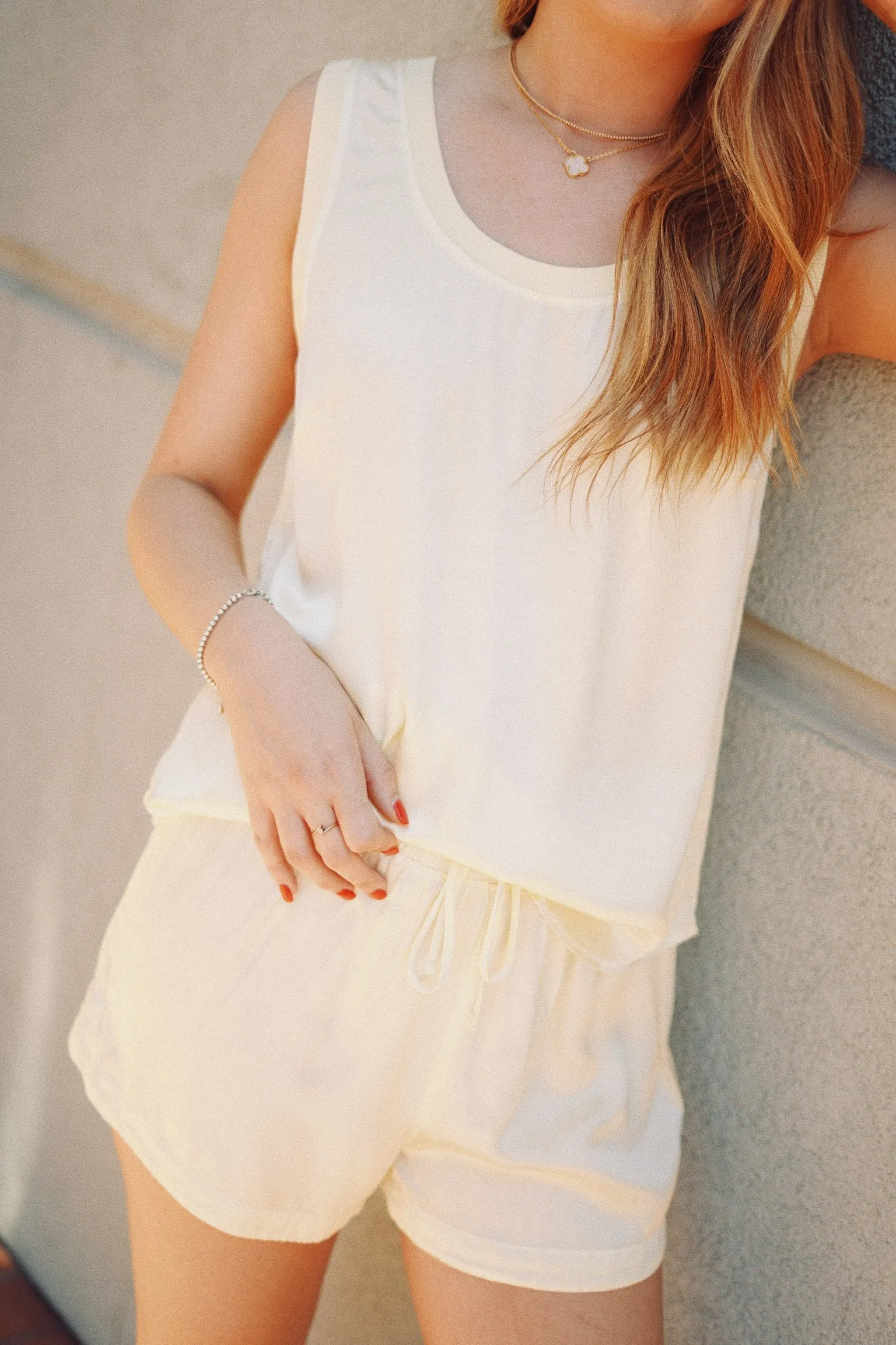 Silky Drawstring Short