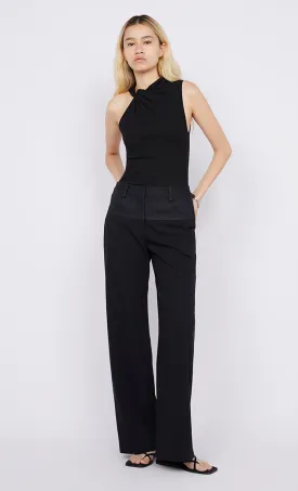 SOLA ASYM TOP - BLACK