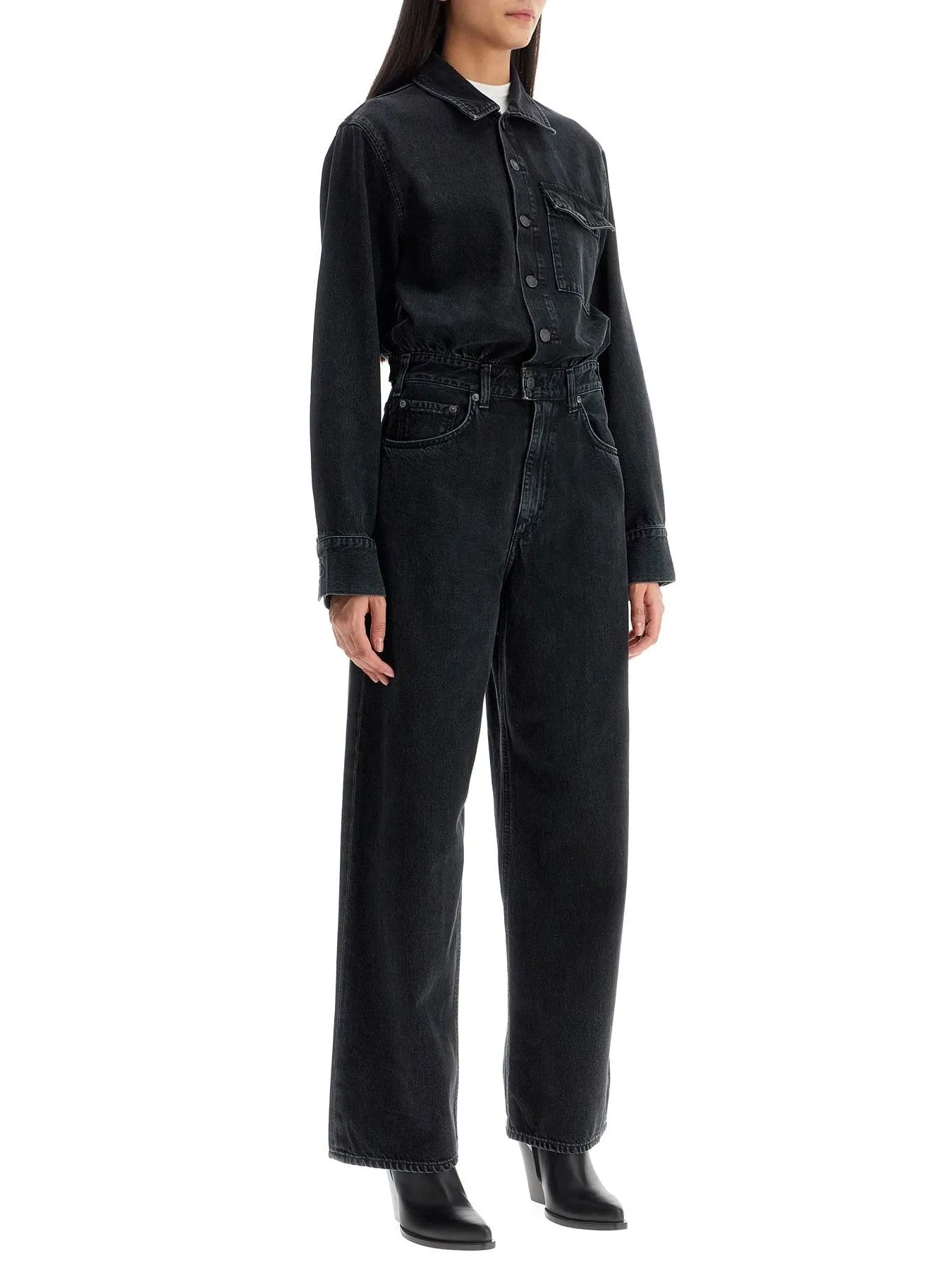 Tane Denim Utility Jumpsuit