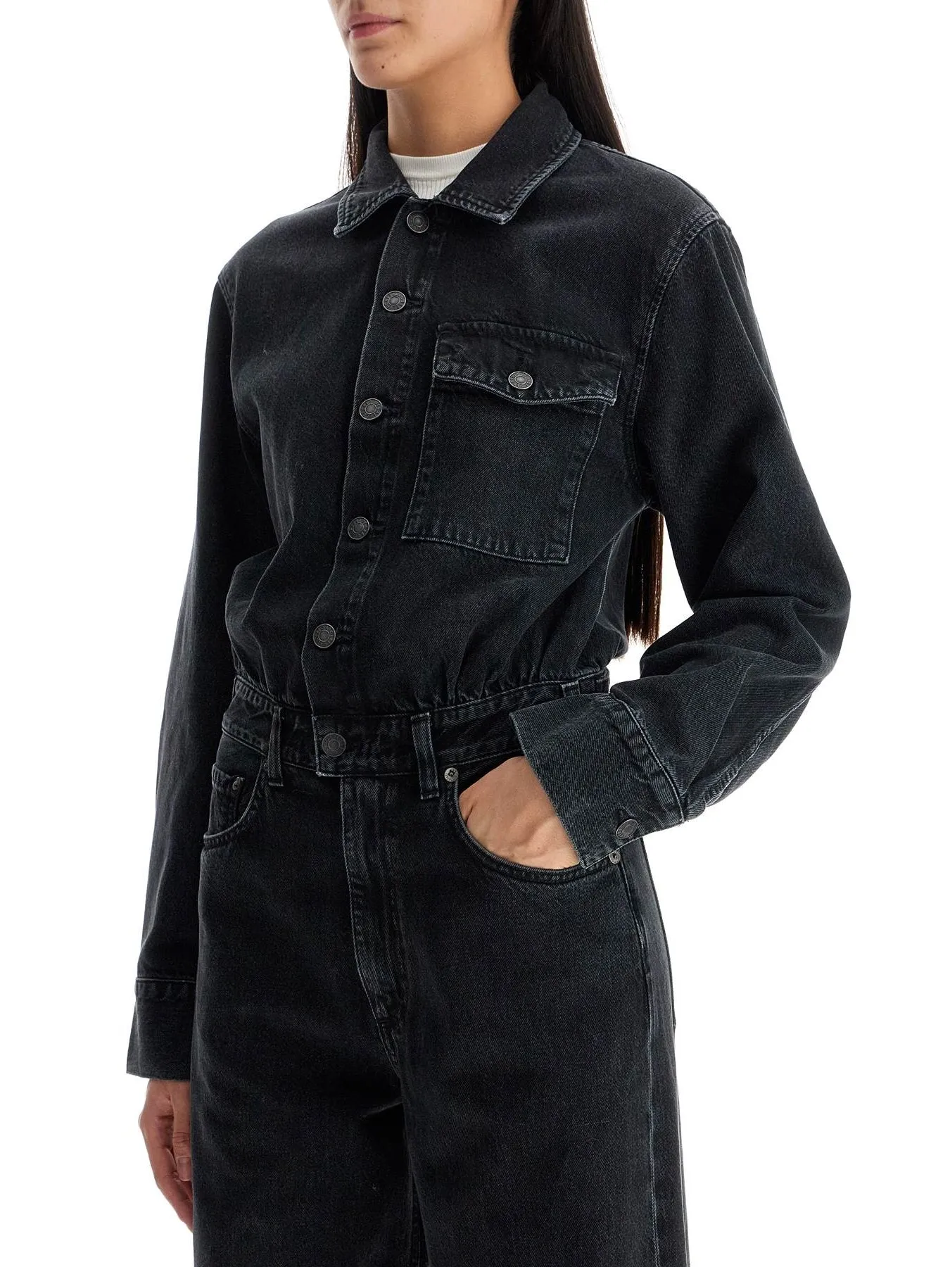 Tane Denim Utility Jumpsuit