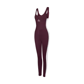 THE UTILITY JUMPSUIT-BURGUNDY