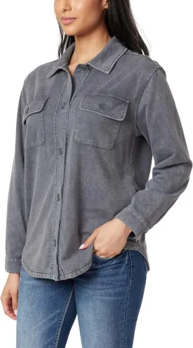 WallFlower Women's Casual Fleece and Plaid Shackets/Jackets Juniors