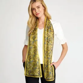 Wildflowers Silk Boxed Scarf
